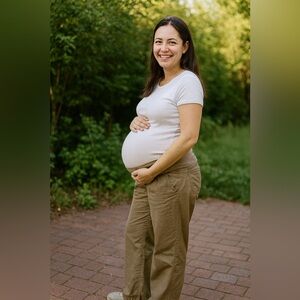 Three Seasons Maternity Tan Pants